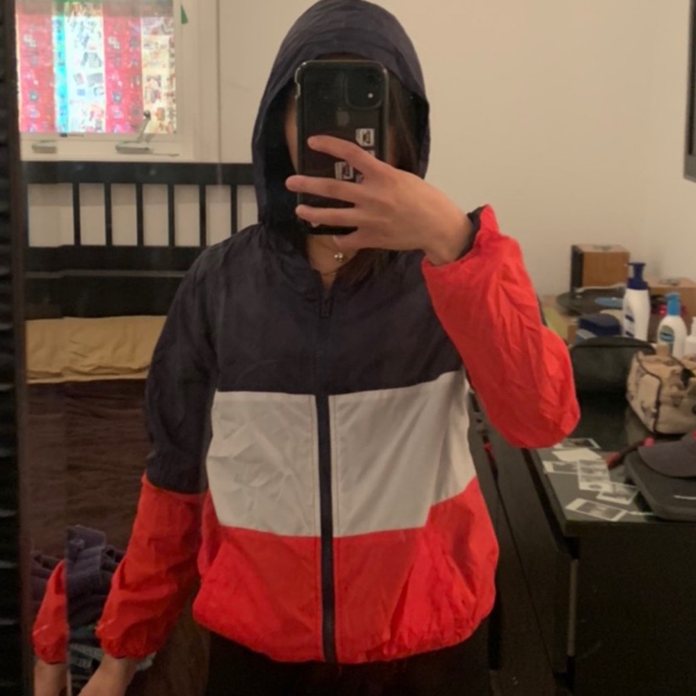 Windbreaker zip up from shein